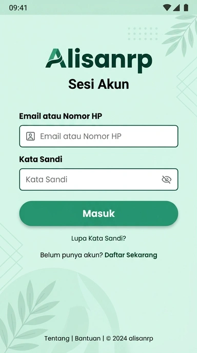 Masuk Akun Alisanrp untuk Pengguna Android