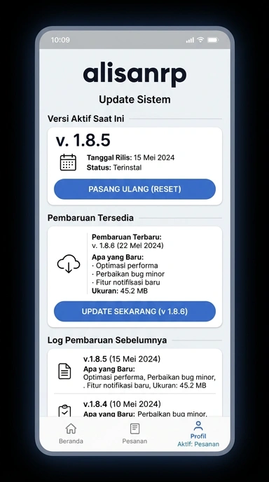 Riwayat Versi alisanrp untuk Pengguna Android
