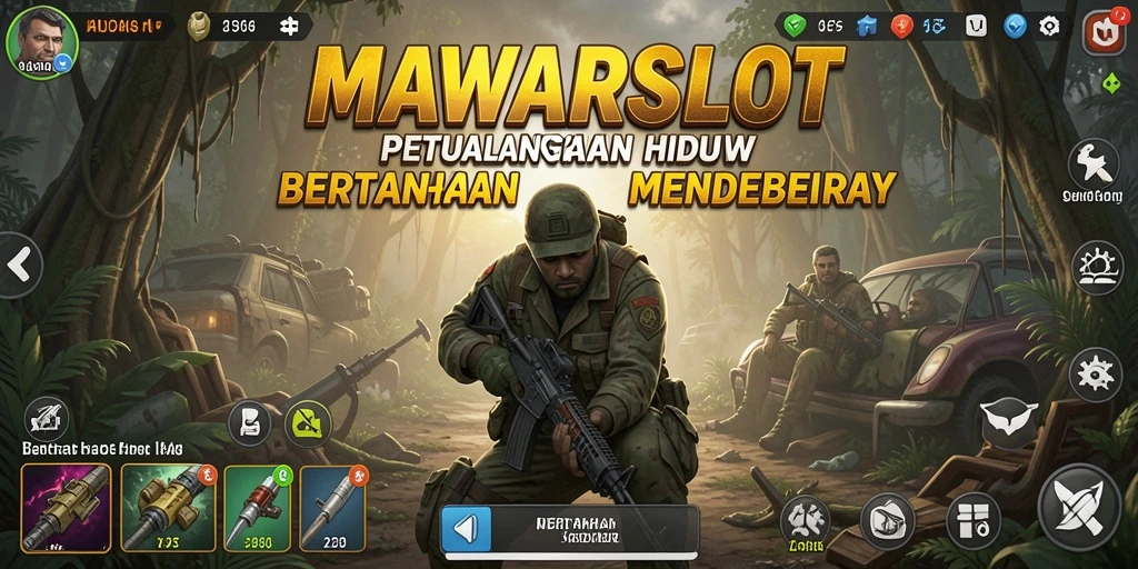 Antarmuka game MAWARSLOT yang menarik dan intuitif.