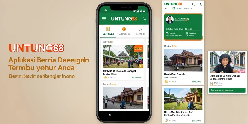 Antarmuka pengguna UNTUNG88 yang intuitif dan informatif.